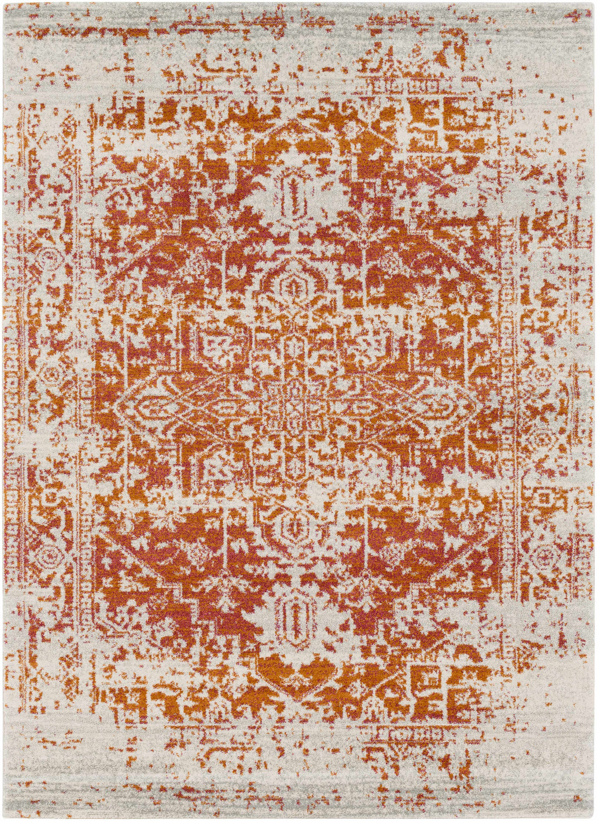 Fairmount Orange Area Rug - Clearance