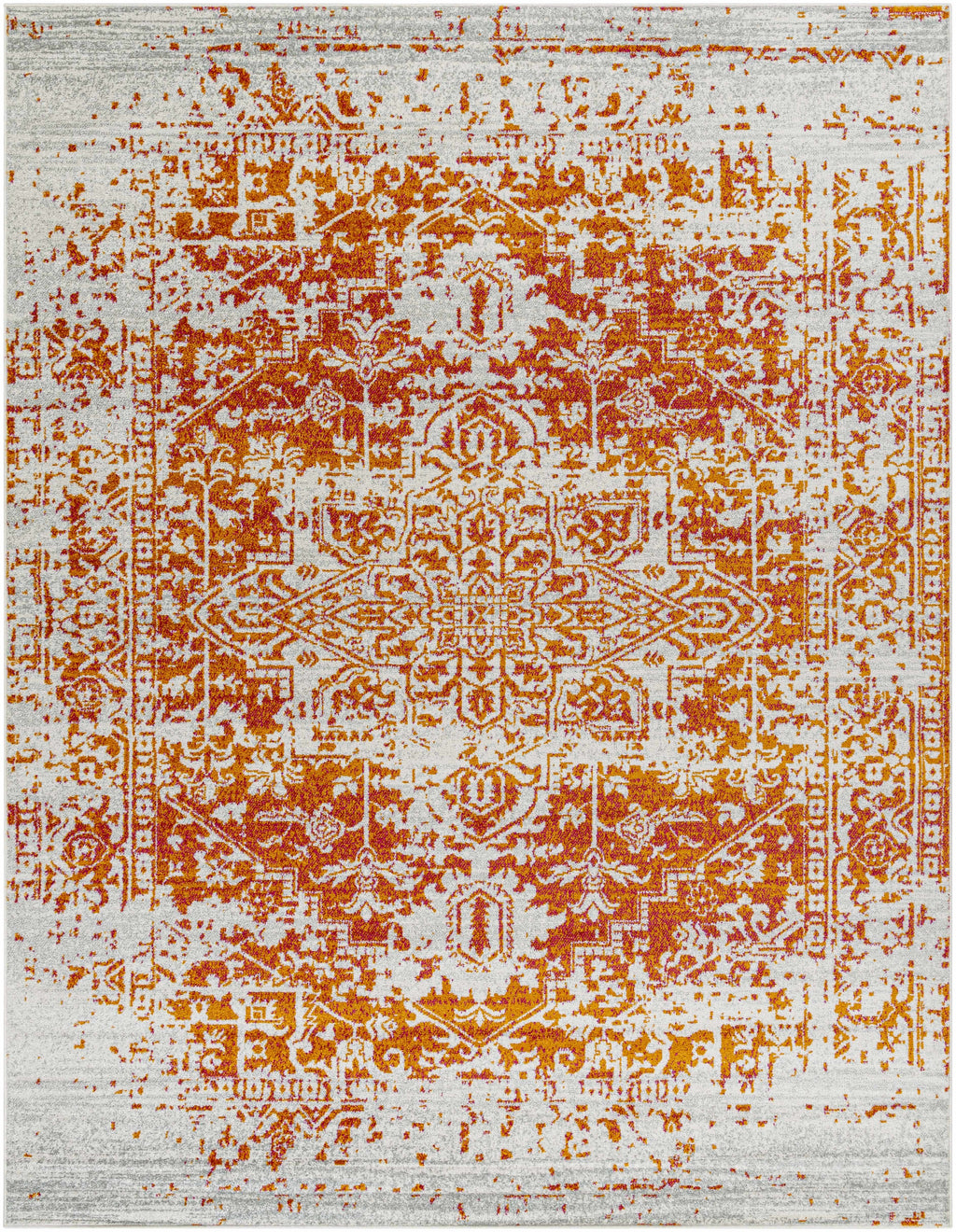 Fairmount Orange Area Rug - Clearance