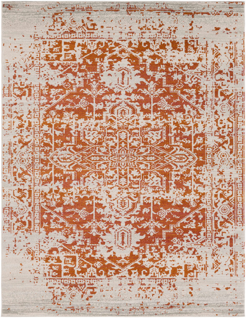 Fairmount Orange Area Rug - Clearance