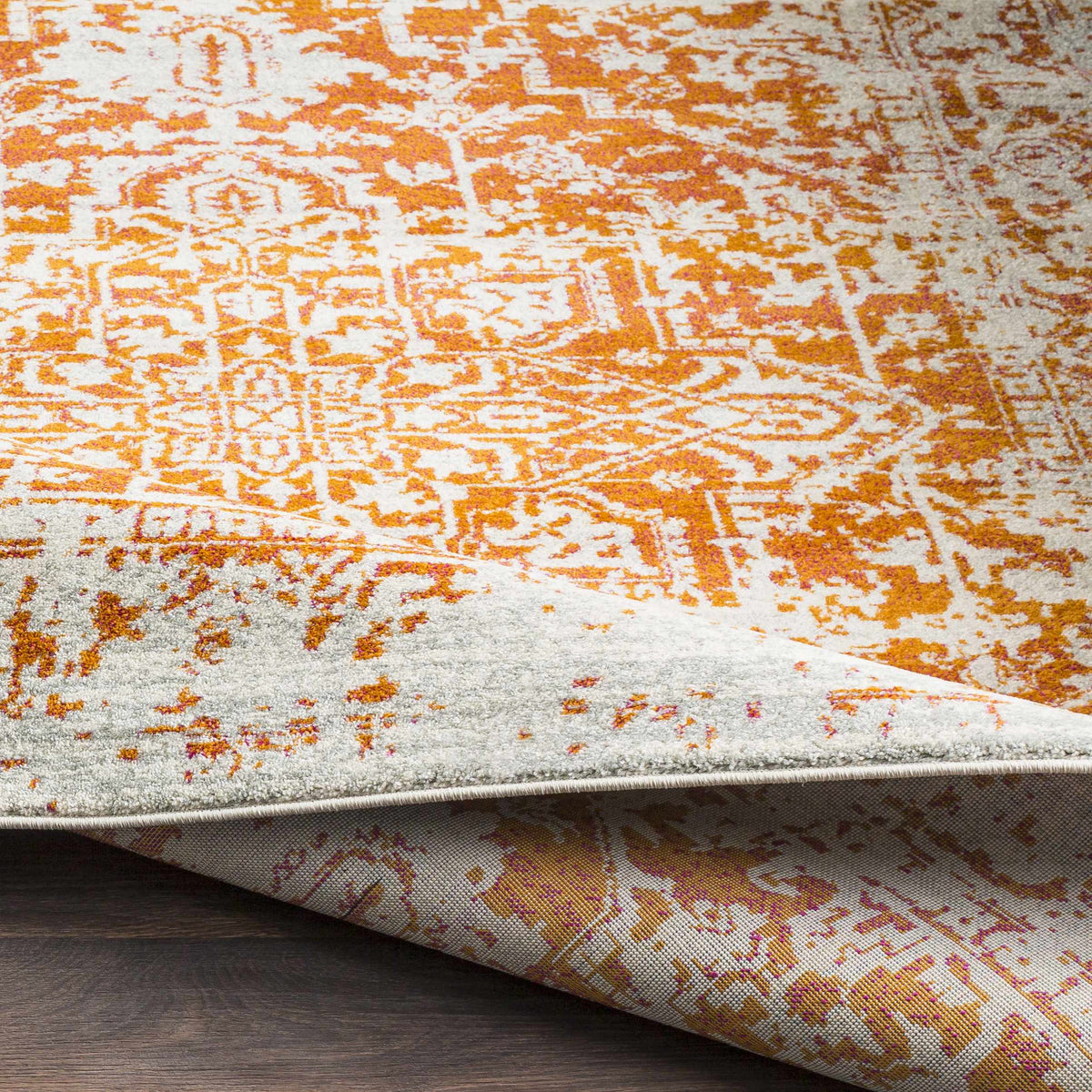 Fairmount Orange Area Rug - Clearance