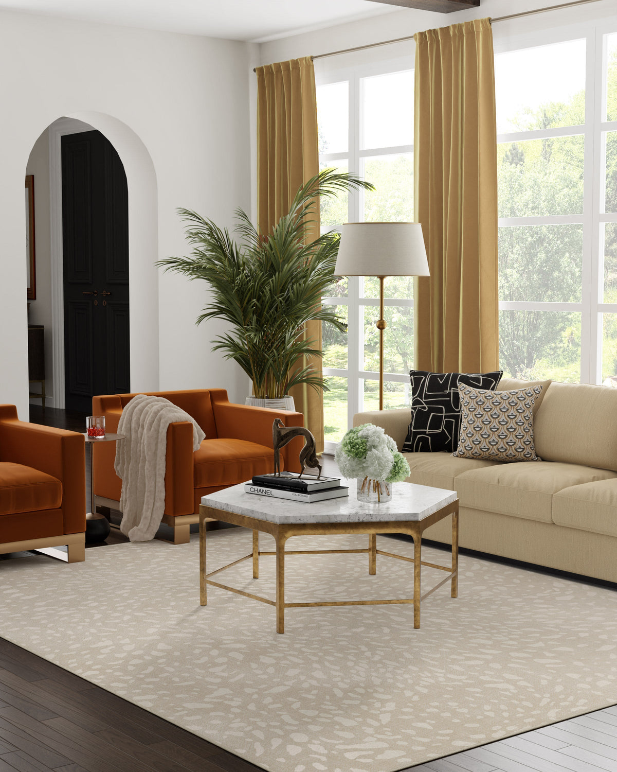 Fawn Stone Rug