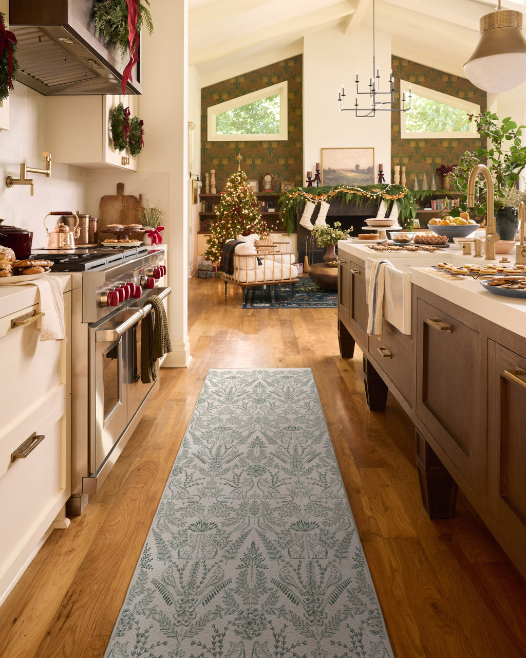 Fern & Fable Green Rug
