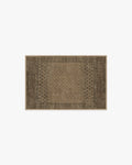 Fernanda Black & Tan Flatwoven Rug