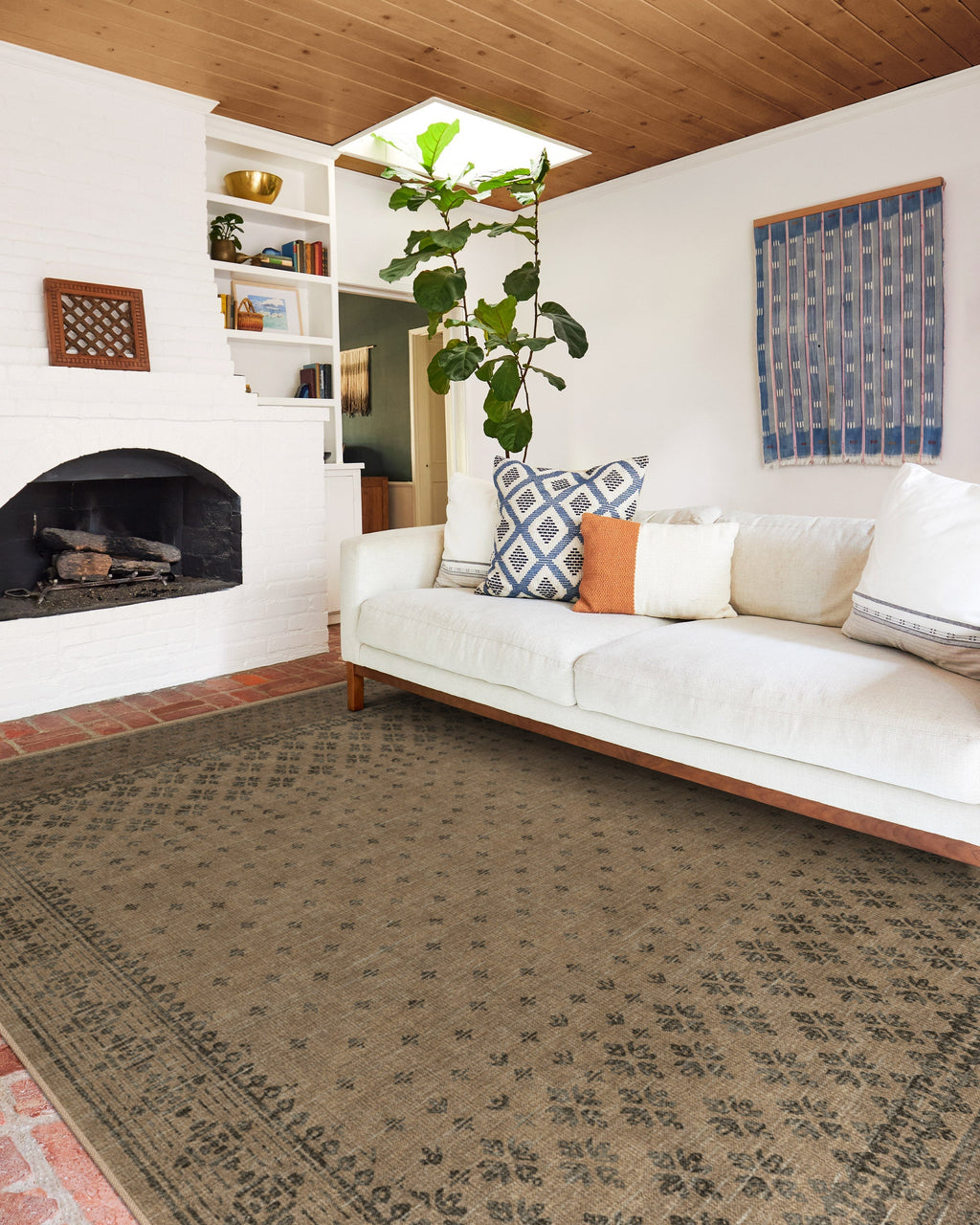 Fernanda Black & Tan Rug