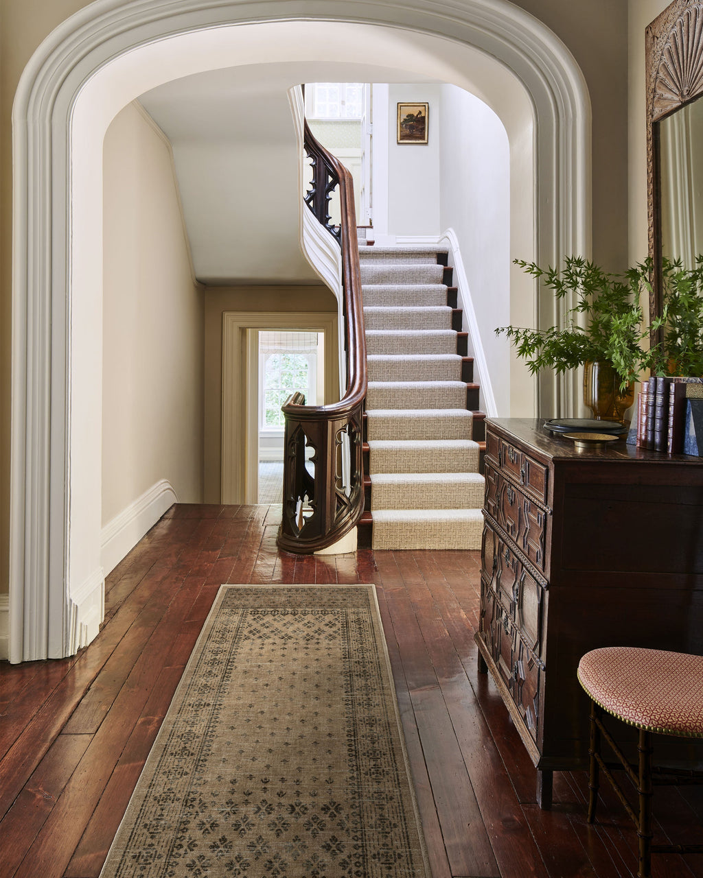 Fernanda Black & Tan Flatwoven Rug