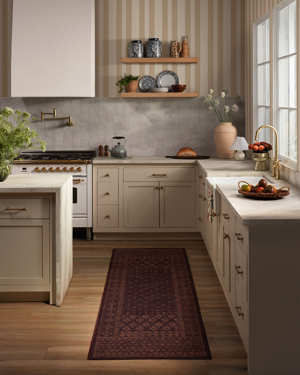 Fernanda Burgundy Rug