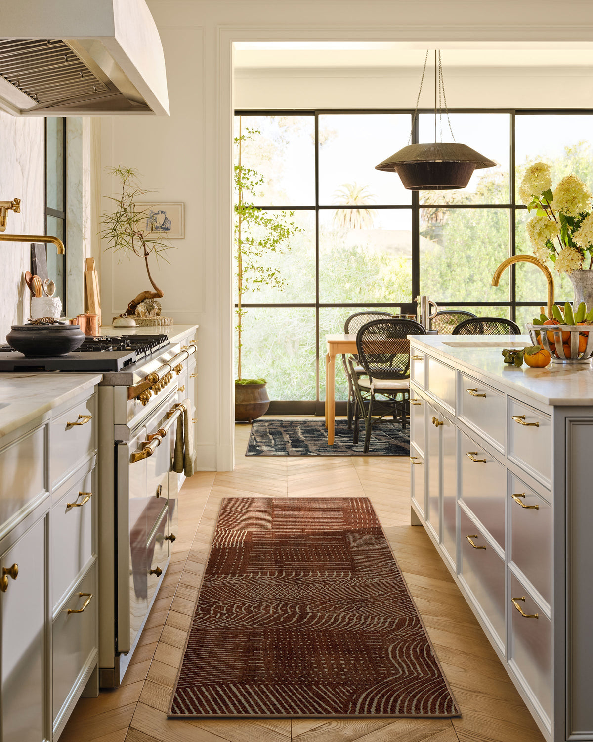 Ferra Copper Rug