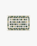 Festive Forest Green Flatwoven Rug