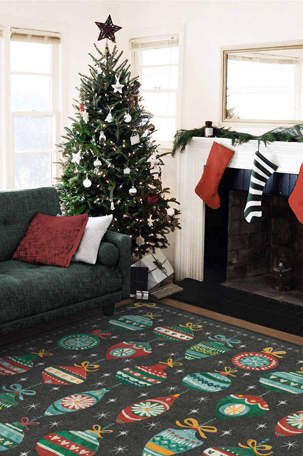 Festive Garland Multicolor Rug