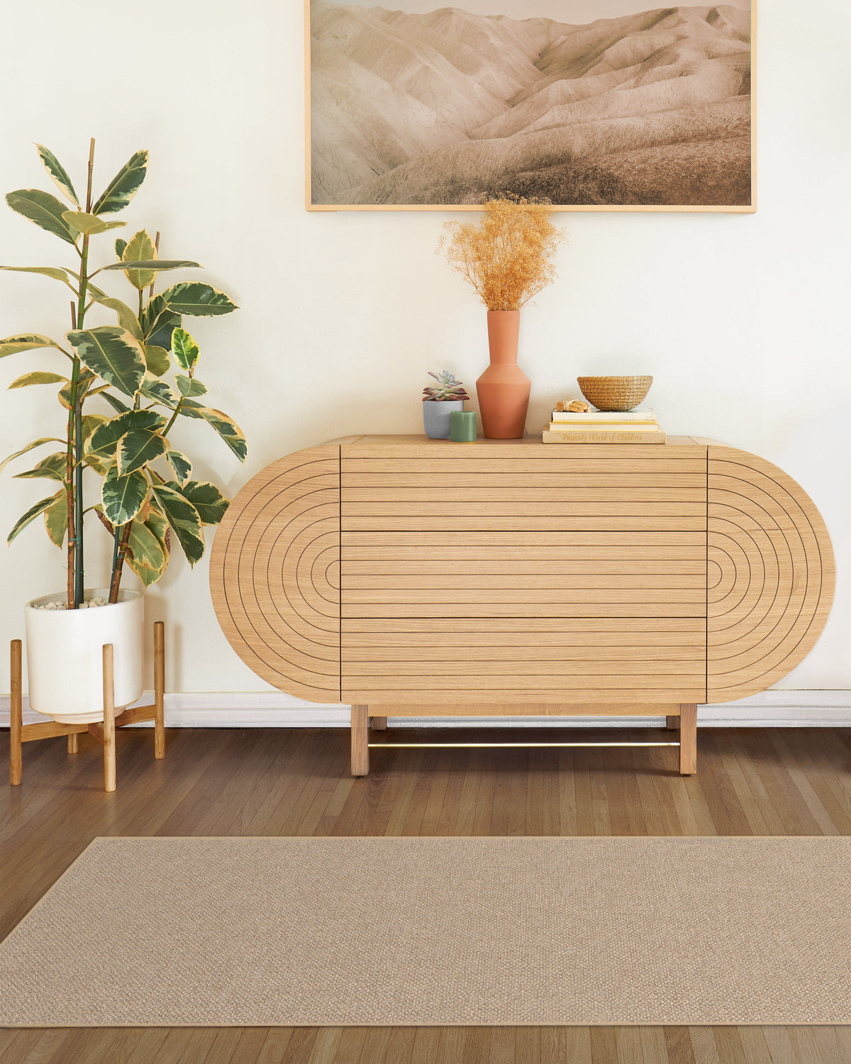 Warm Sand Re-Jute Rug