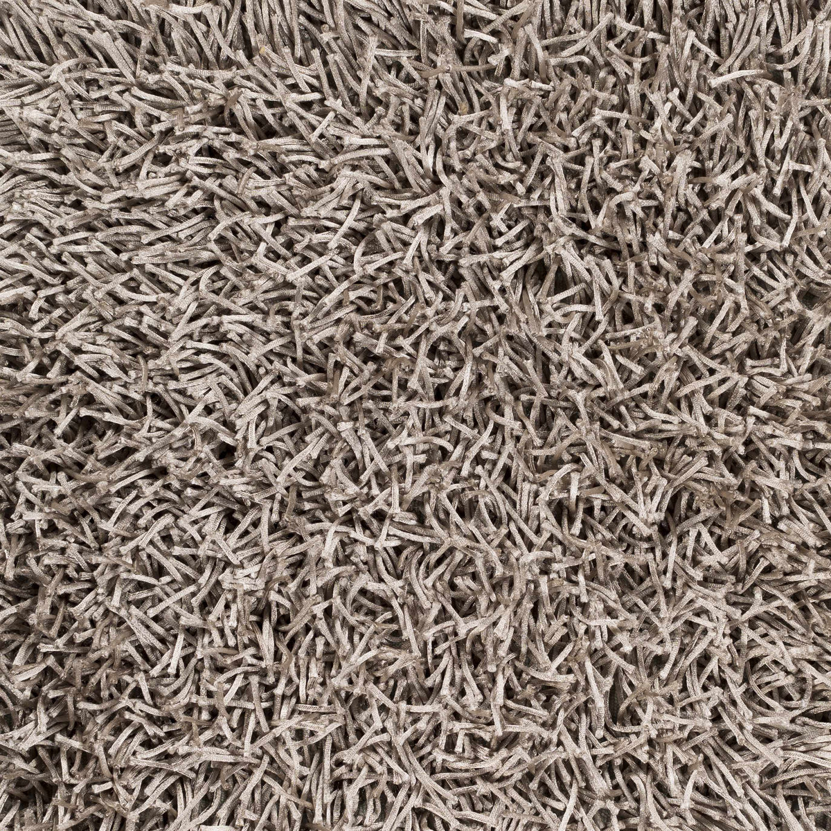 Browder Solid Brown Shag Rug - Clearance