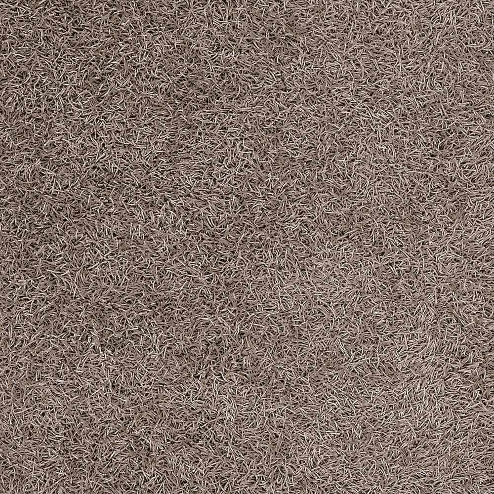 Browder Solid Brown Shag Rug - Clearance