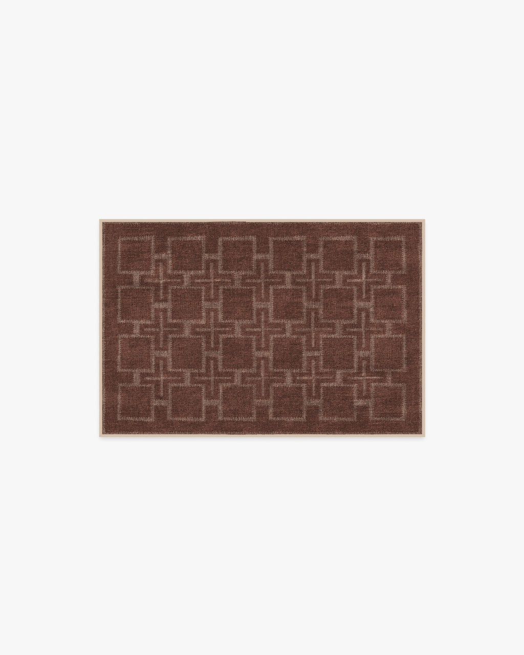 Fletcher Rust Flatwoven Rug