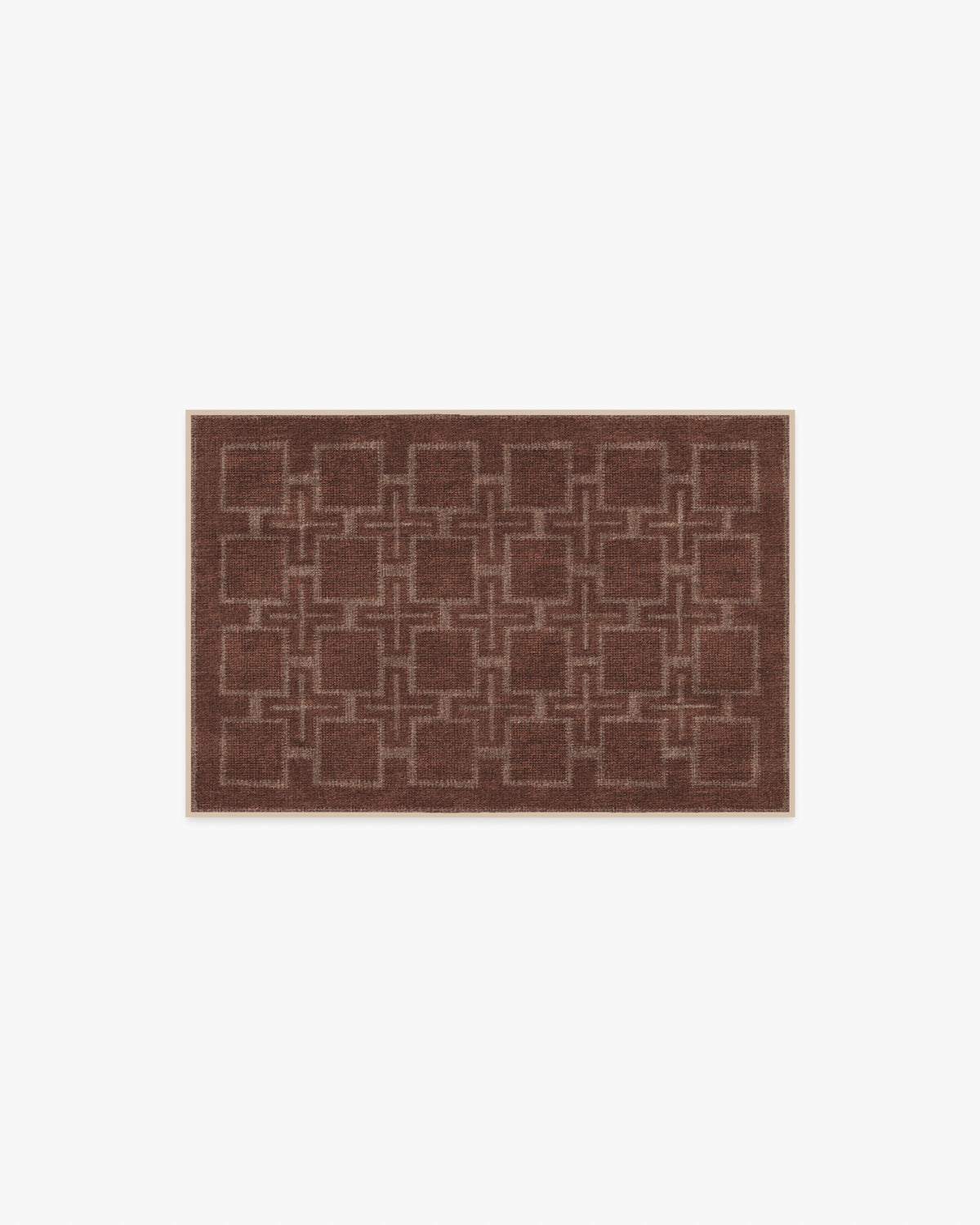 Fletcher Rust Flatwoven Rug