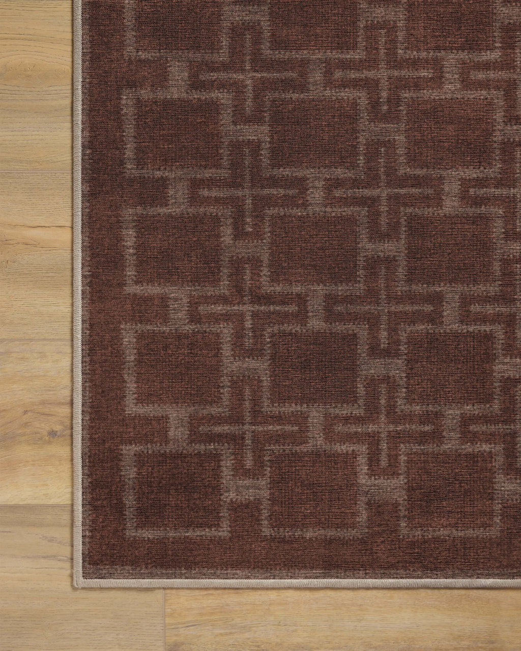 Fletcher Rust Flatwoven Rug