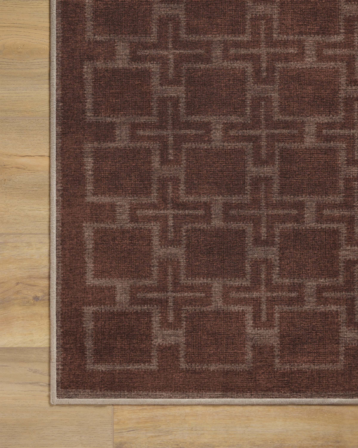 Fletcher Rust Flatwoven Rug