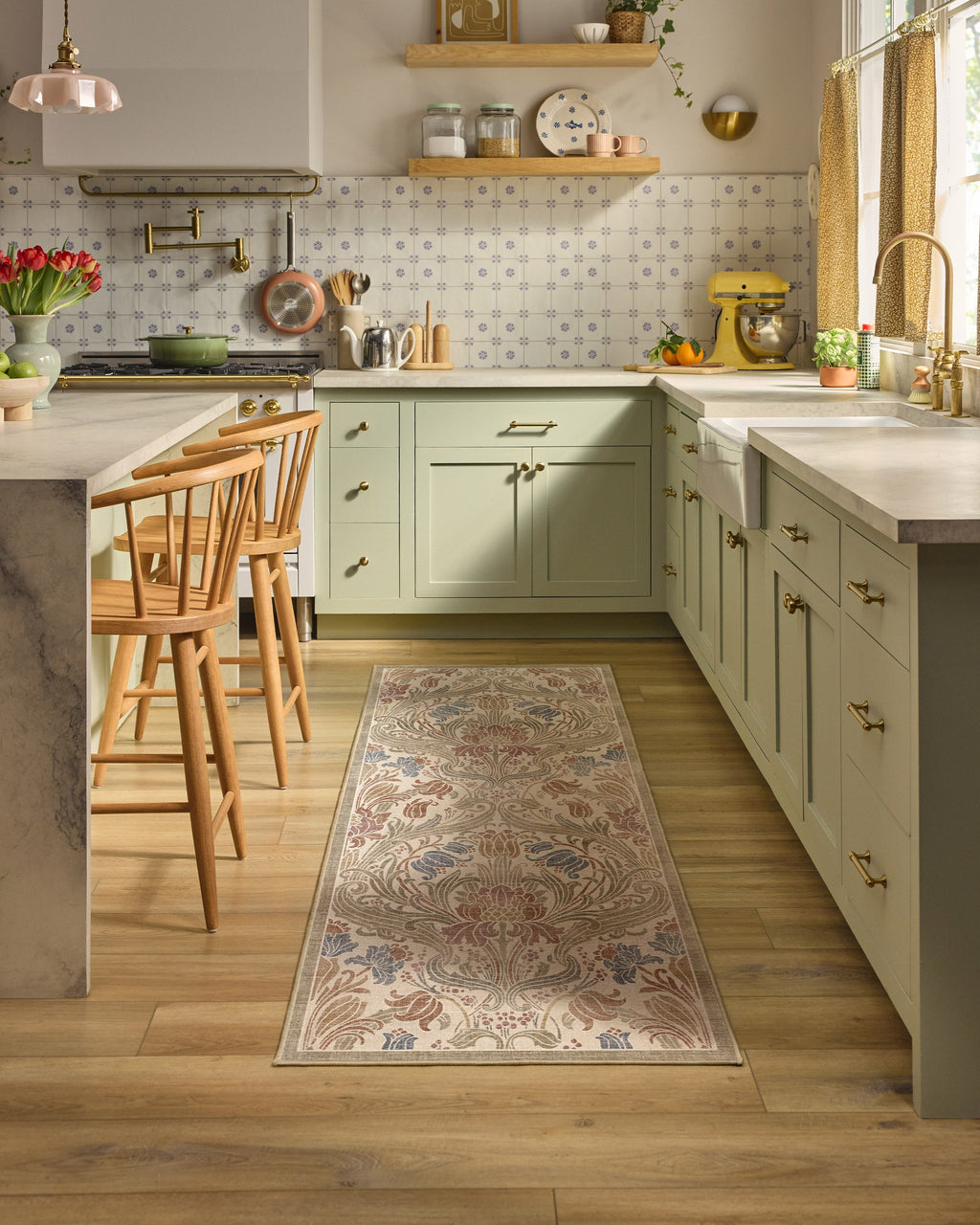Flourish Cream Rug by Liberty