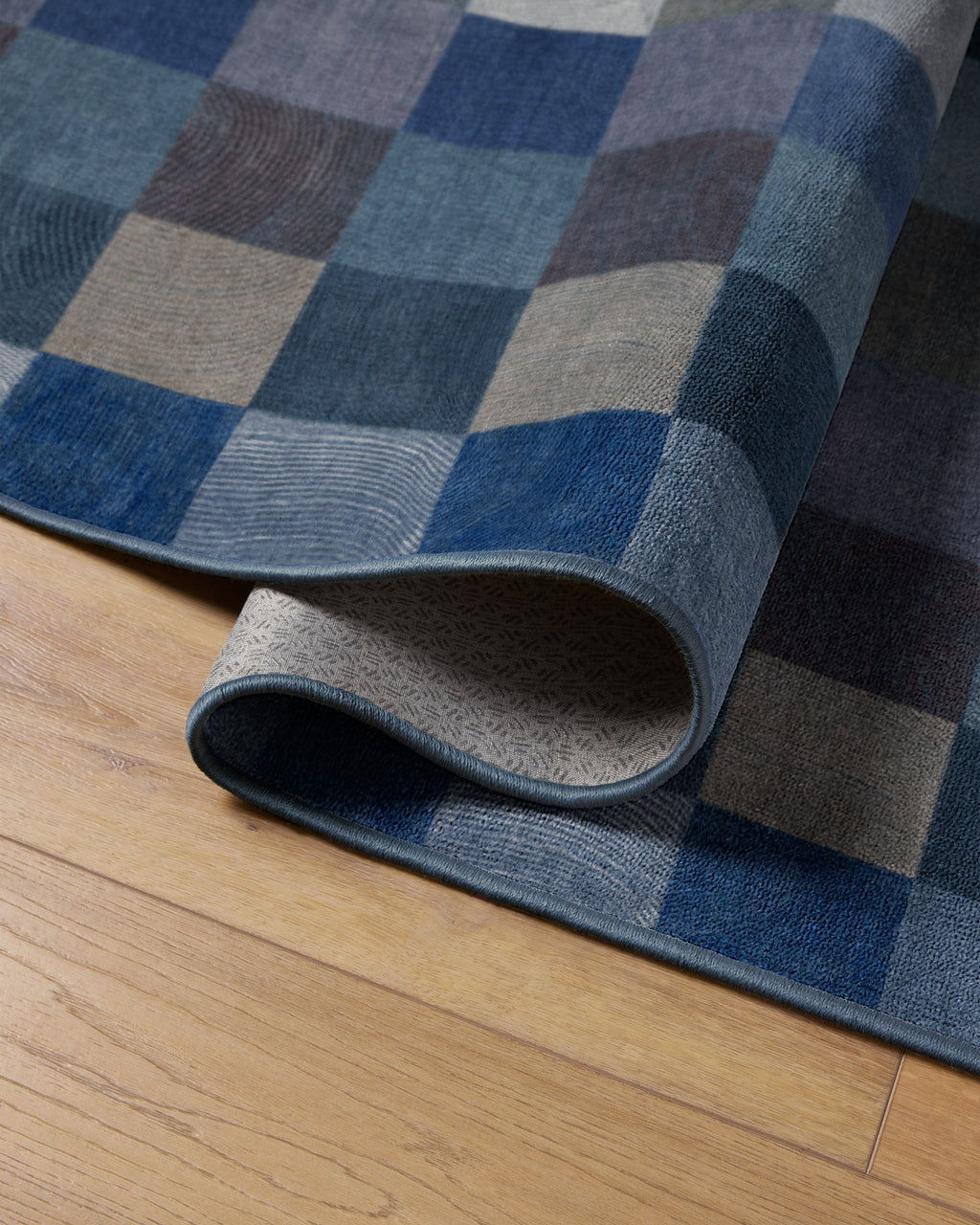 Flux Blue Flatwoven Rug