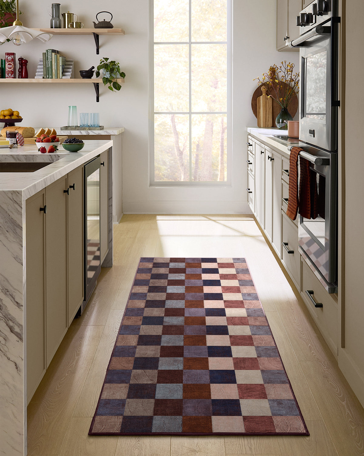 Flux Copper Multicolor Rug