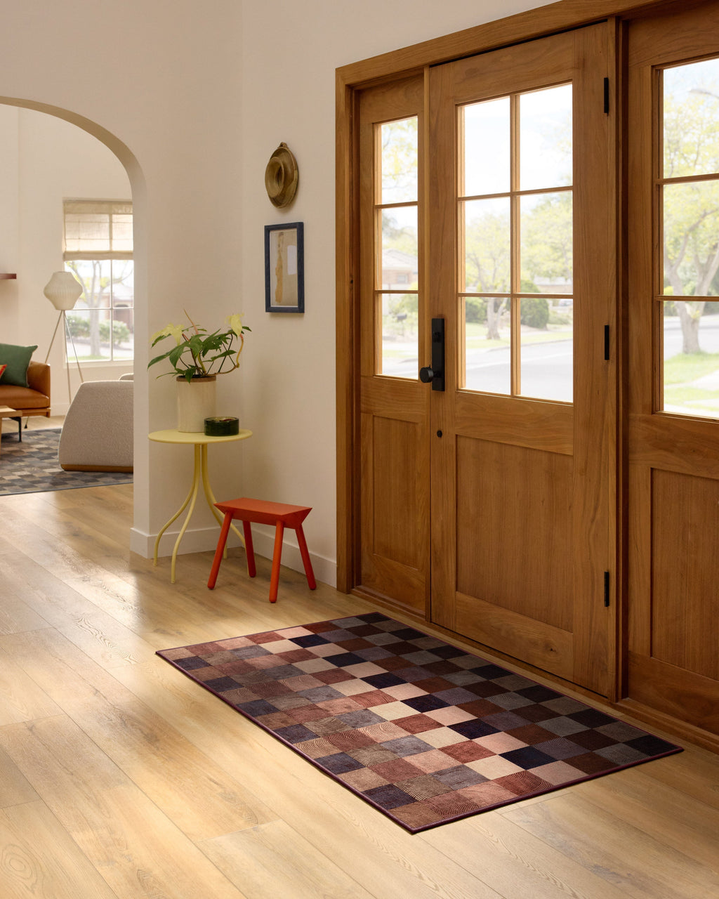 Flux Copper Multicolor Rug