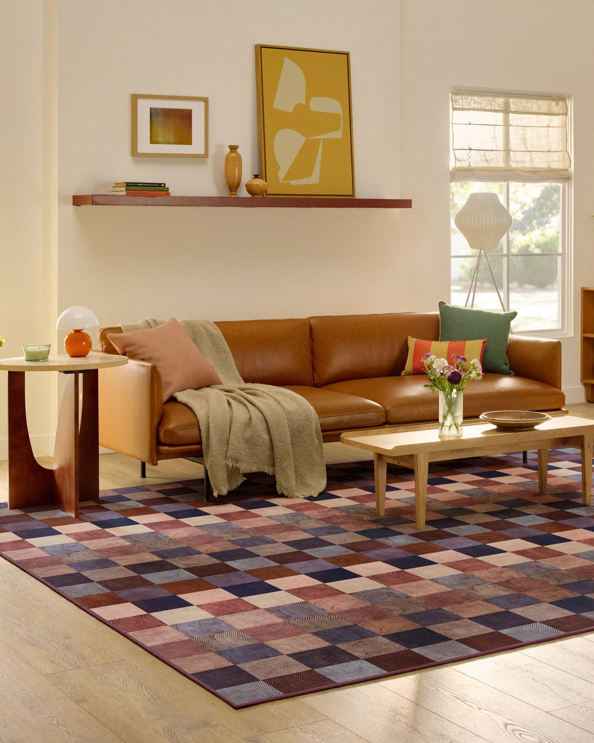 Flux Copper Multicolor Flatwoven Rug
