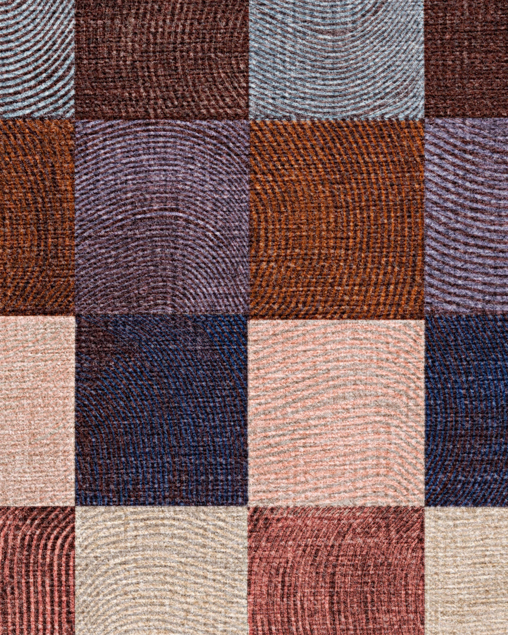 Flux Copper Multicolor Flatwoven Rug