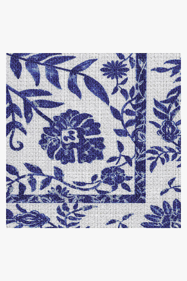Fontaine Delft Blue Outdoor Rug