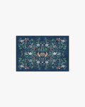 Foxglove Forest Blue Multicolor Rug