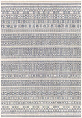 Freshwater White&Blue Outdoor Rug - Clearance