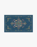 Friendship Garden Blue Multicolor Rug