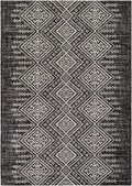 Frankville Black&White All Over Performance Outdoor Rug