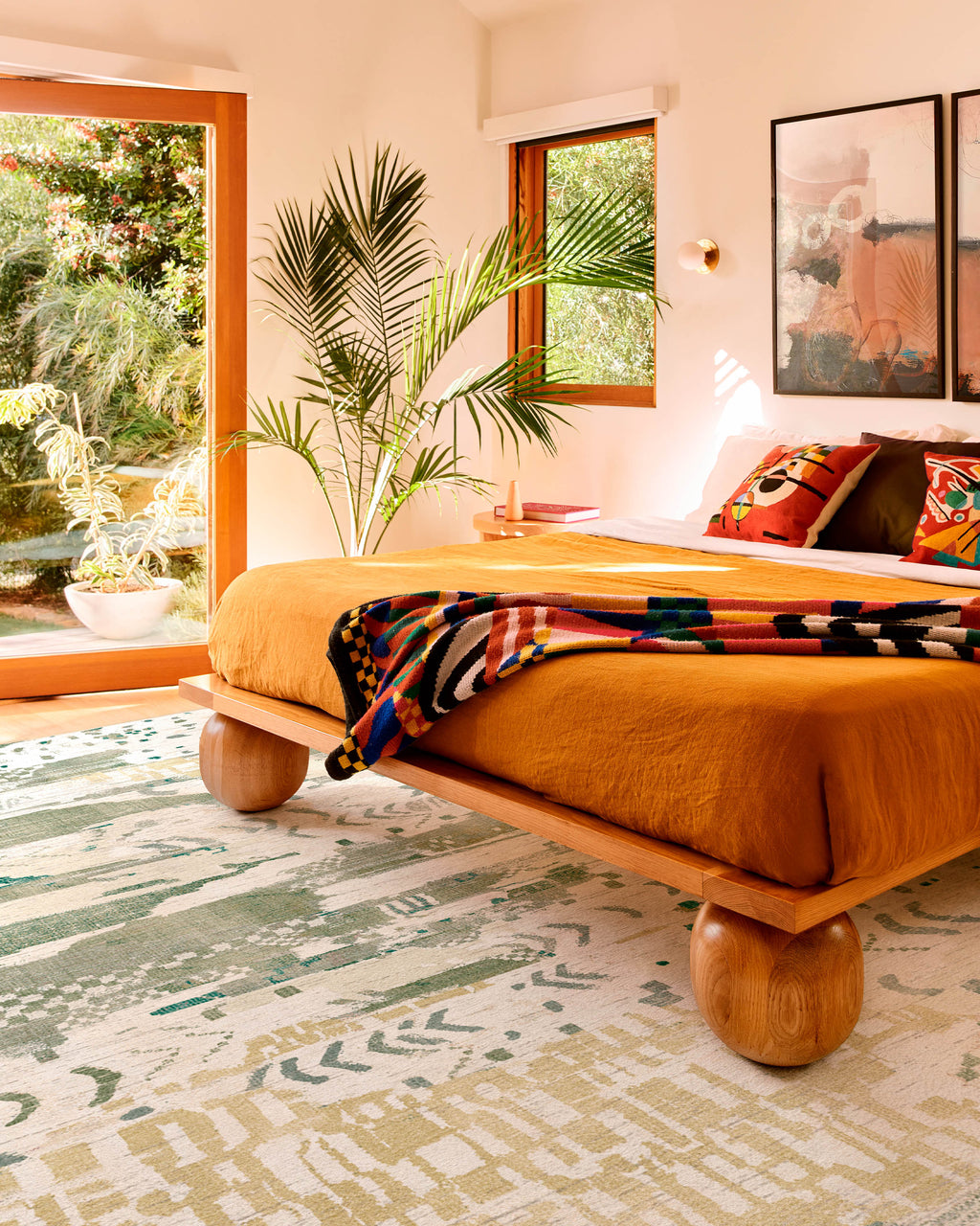 Gaia Green Rug