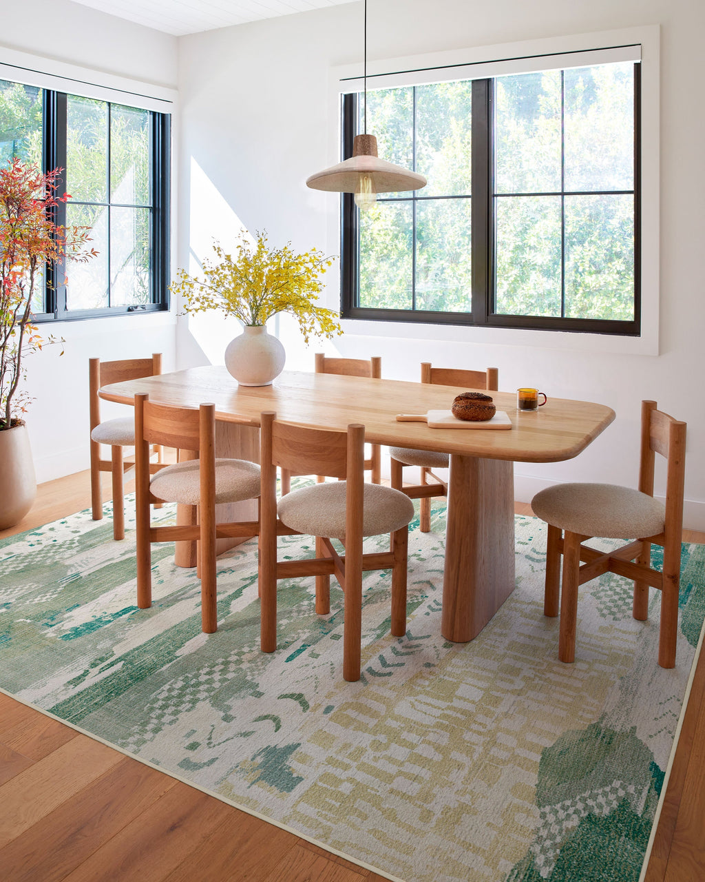 Gaia Green Rug
