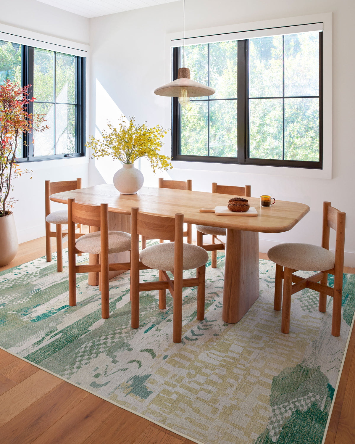 Gaia Green Rug