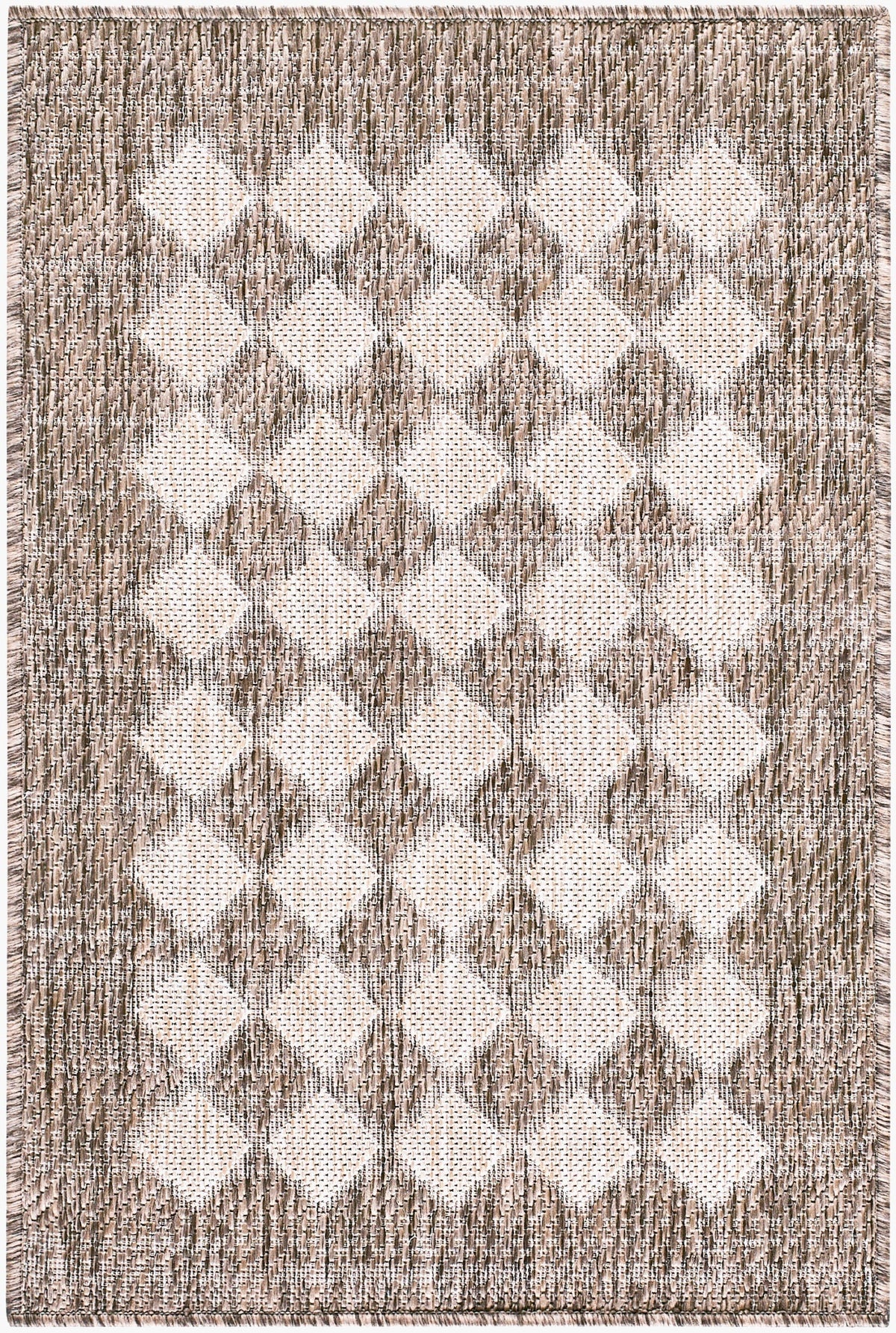 Mulberry Outdoor Machine Woven Galey Alix x LIVABLISS GAMU-2301 Area Rug