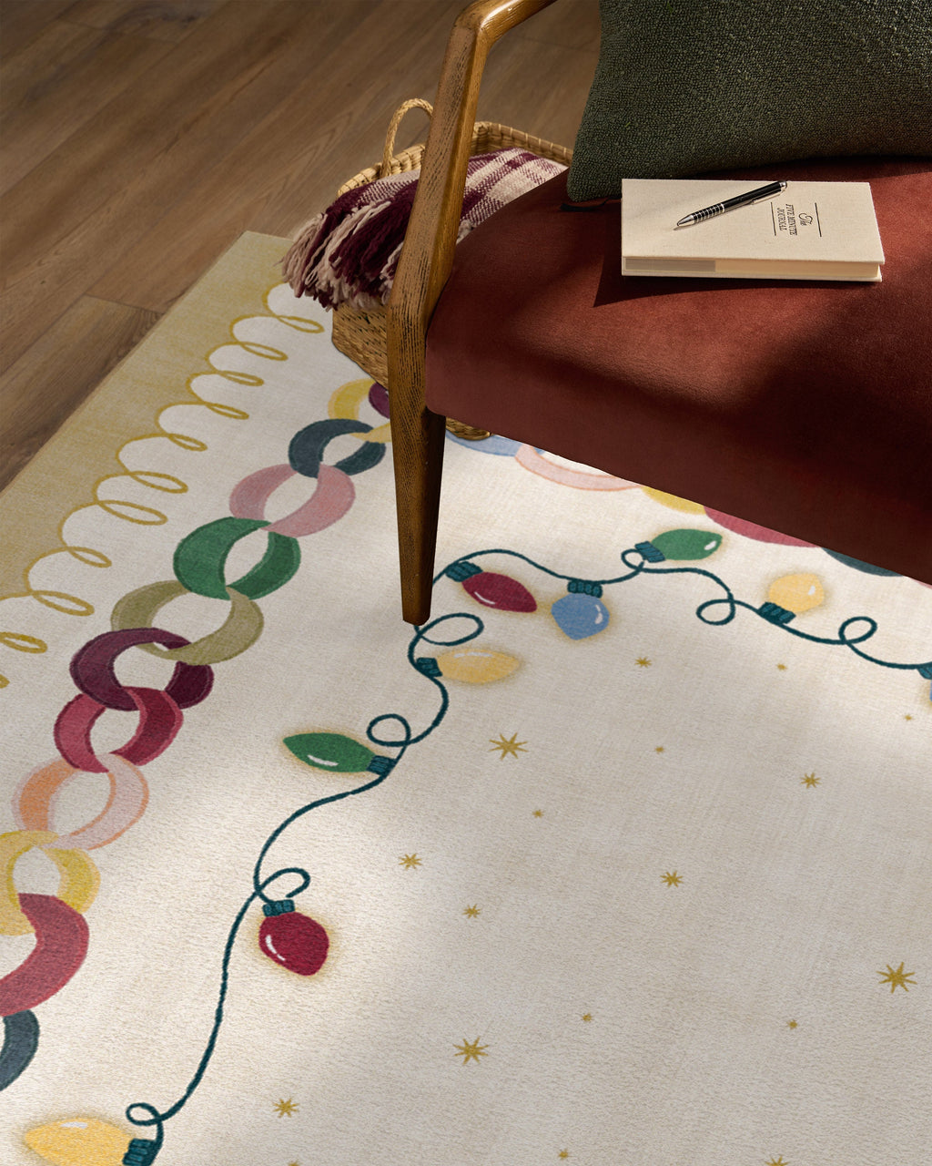 Garland Glow Cream Rug