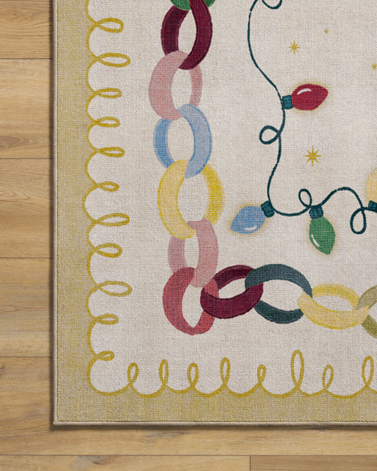 Garland Glow Cream Rug
