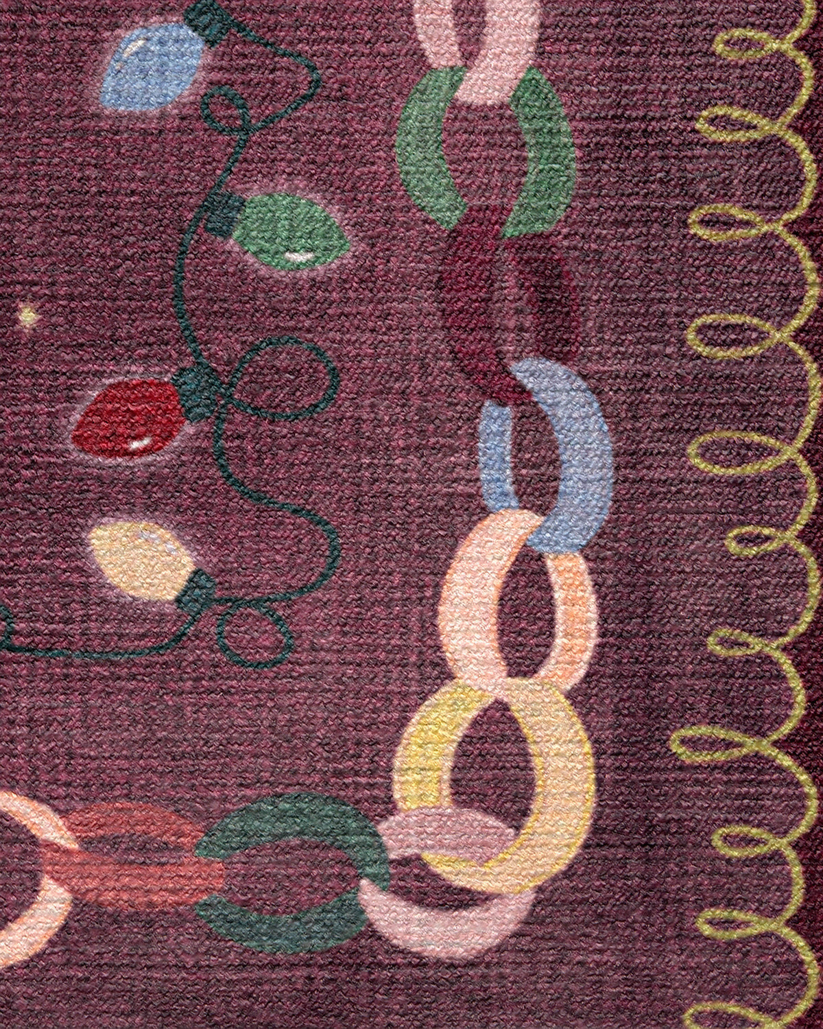 Garland Glow Red Rug