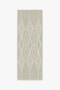 Gemma Lattice Natural Outdoor Rug
