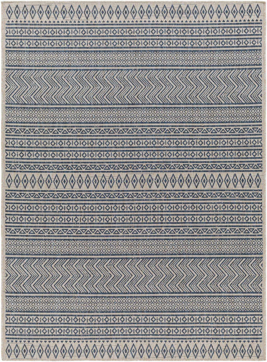 Madras Ink All Over Performance Outdoor Rug