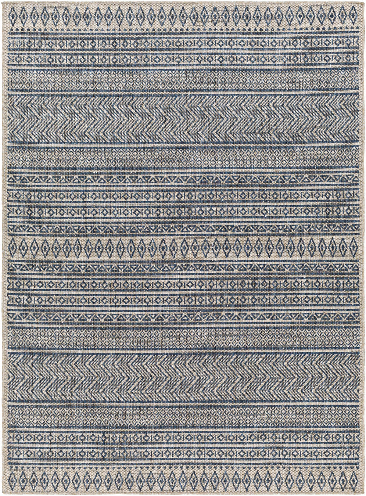Madras Ink All Over Performance Outdoor Rug