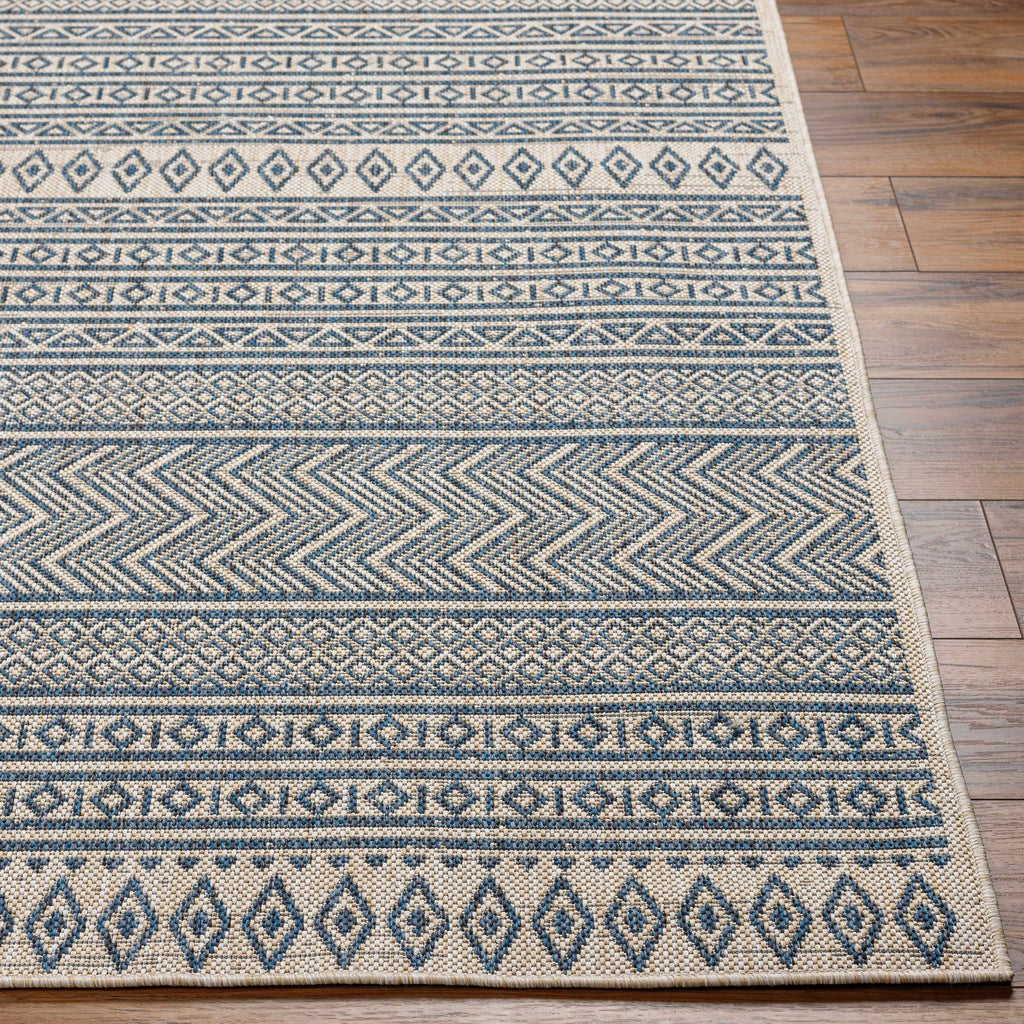 Madras Ink All Over Performance Outdoor Rug