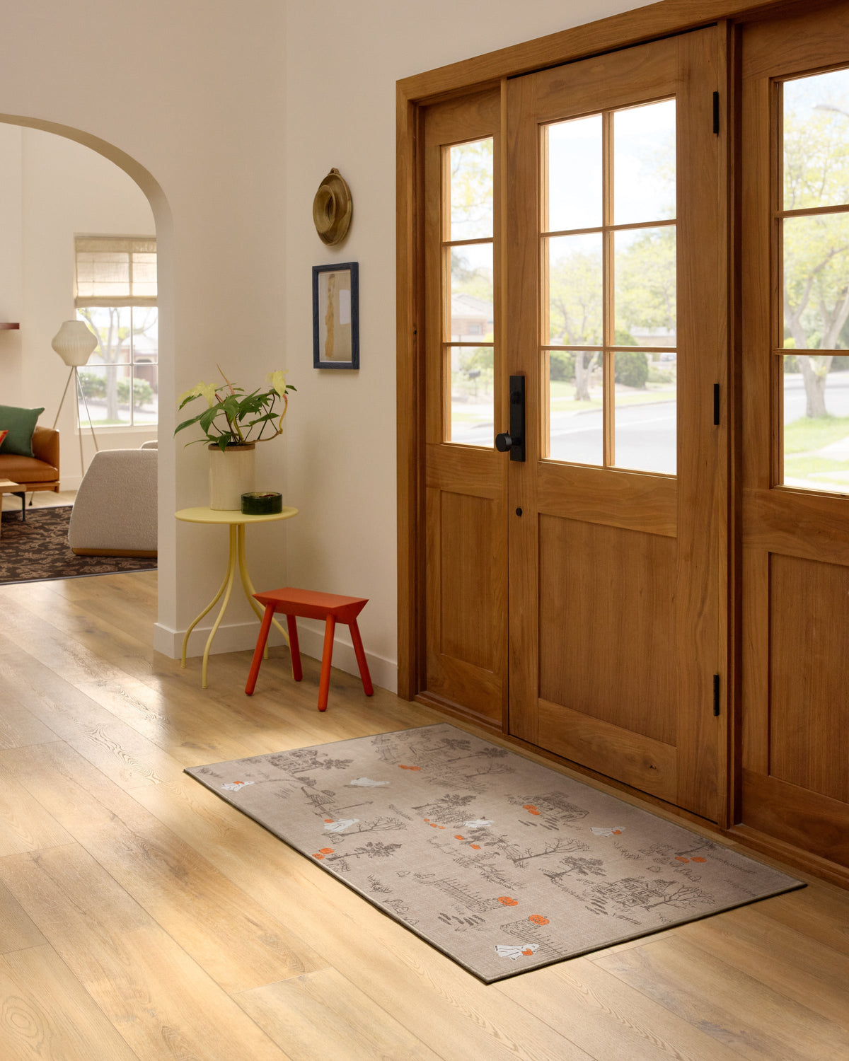 Ghost Stories Natural Flatwoven Rug