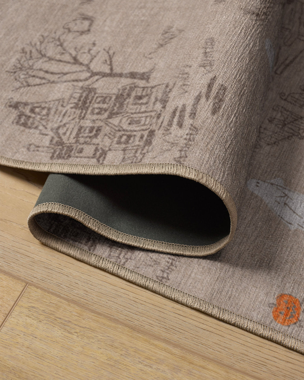 Ghost Stories Natural Flatwoven Rug