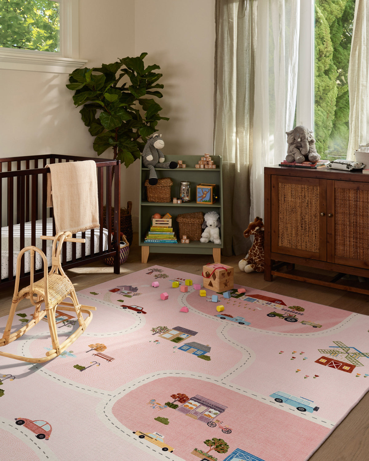 About Town Pink Rug