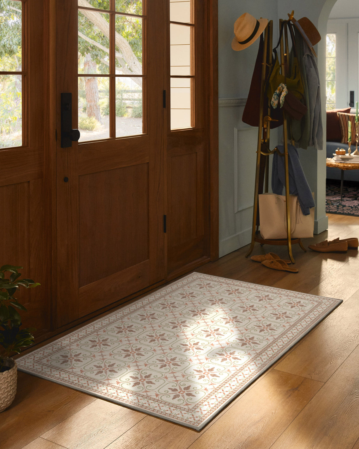 Girona Cream Flatwoven Rug