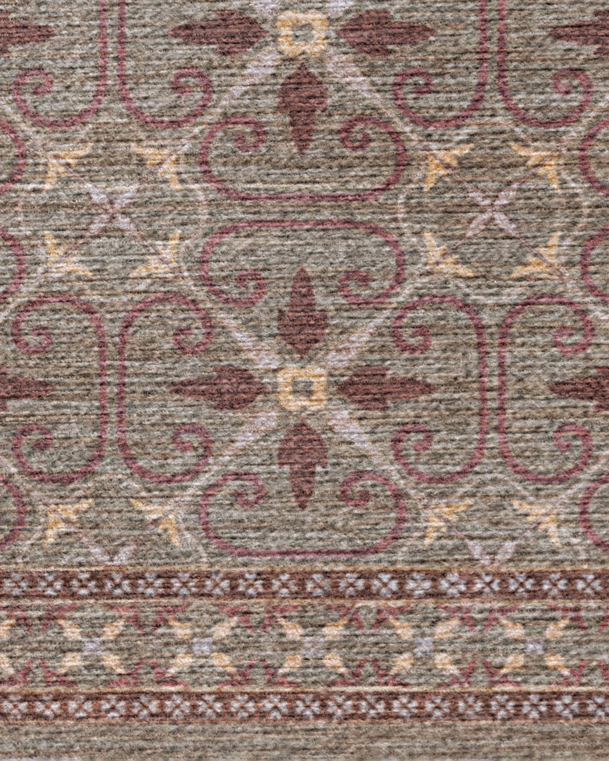 Girona Taupe Flatwoven Rug