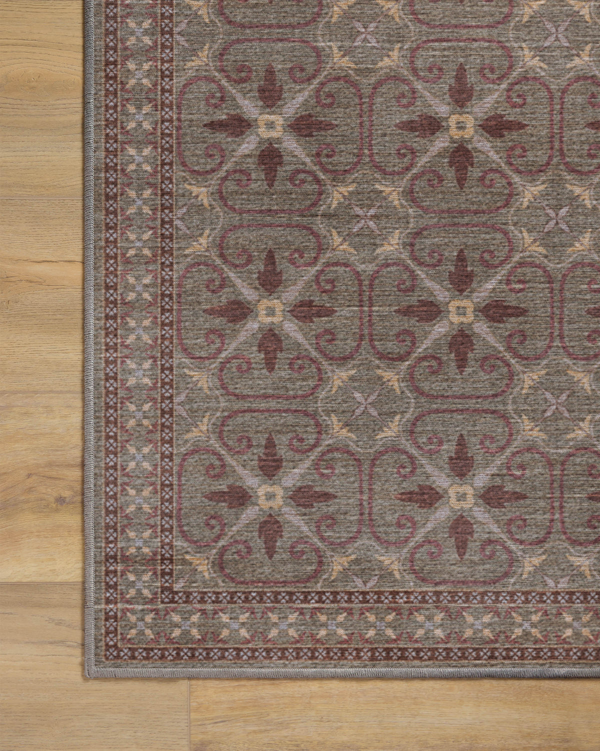 Girona Taupe Flatwoven Rug