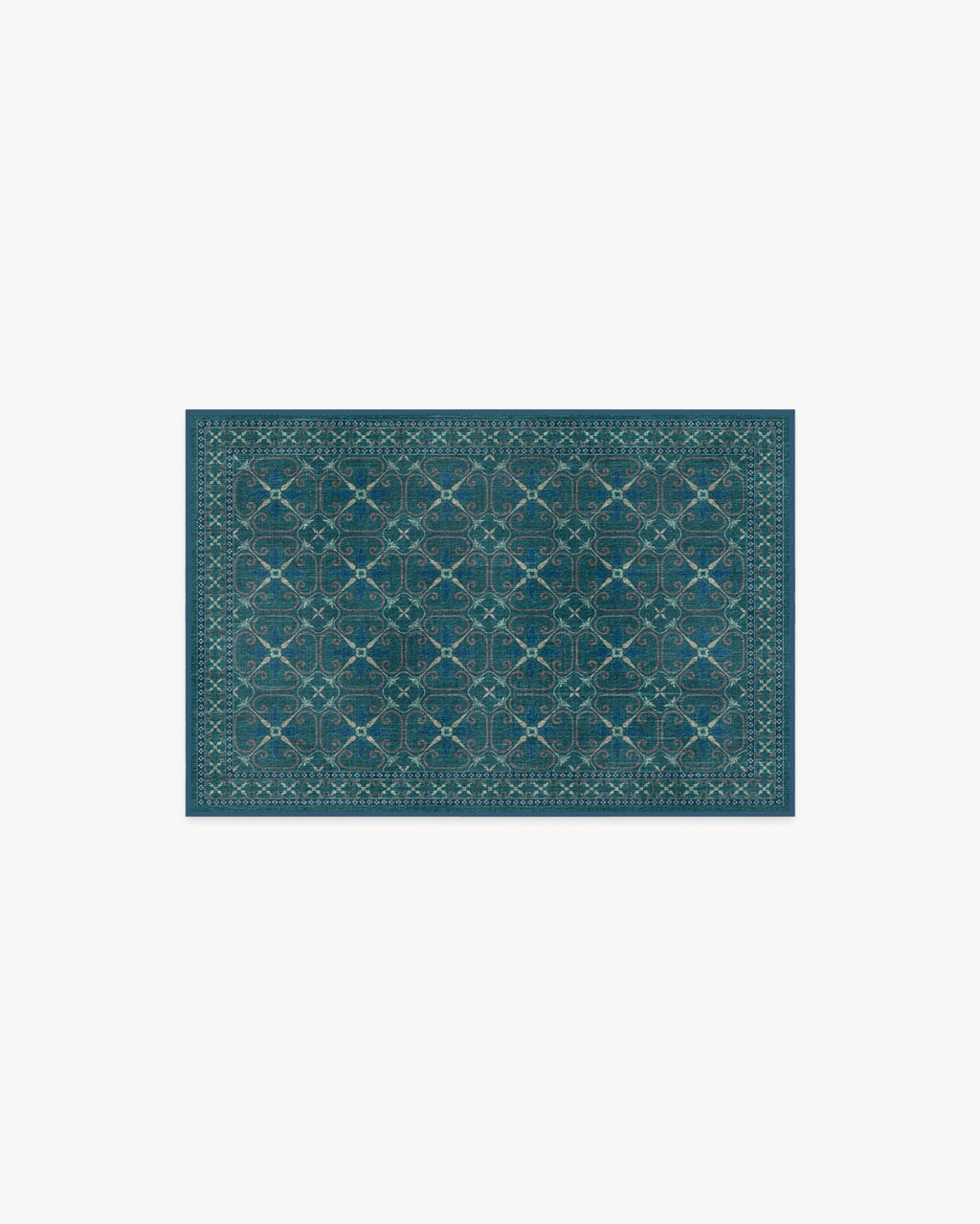 Girona Teal Rug
