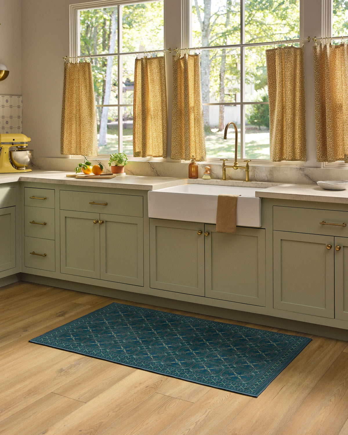 Girona Teal Rug